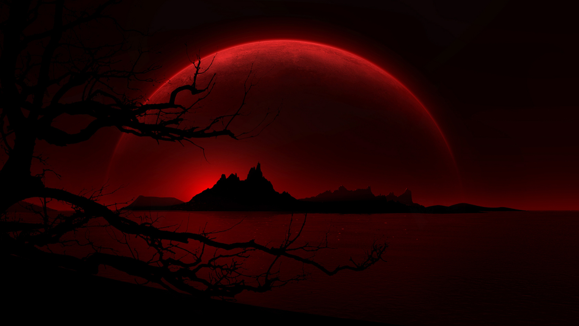 75+ Blood Moon Wallpaper on WallpaperSafari