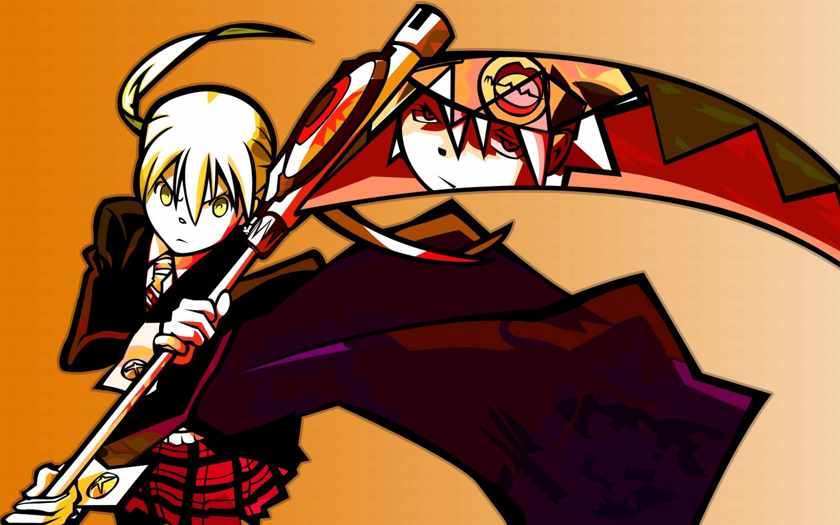 Maka And Soul Eater Fanart