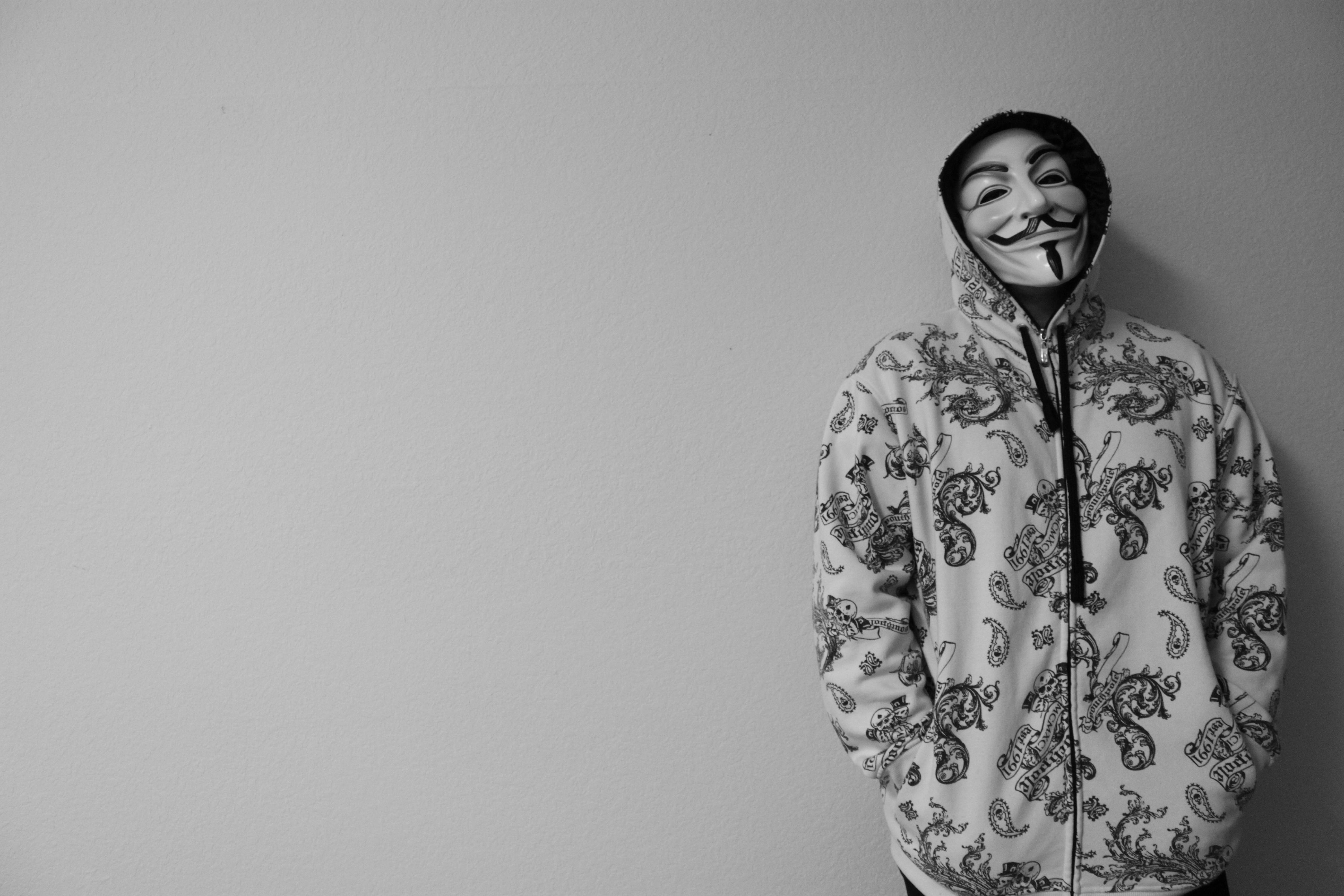 Anonymous Masks Wallpaper