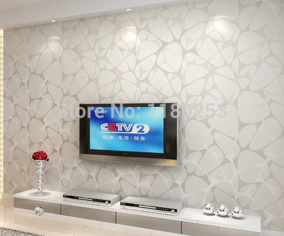 Sia New 3d Luxury White Stone Effect Wallpaper