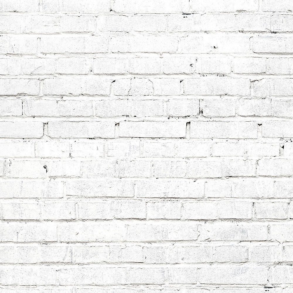 White Brick Printed Background Paper Savage Universal