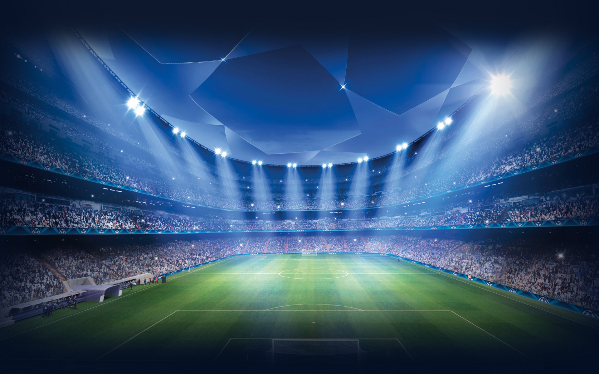 Football Stadium HD Wallpaper