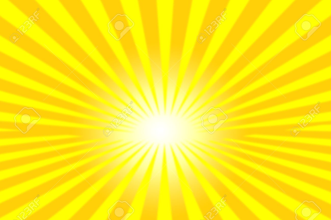 Bright Sunny Yellow Color Background Stock Photo Picture And