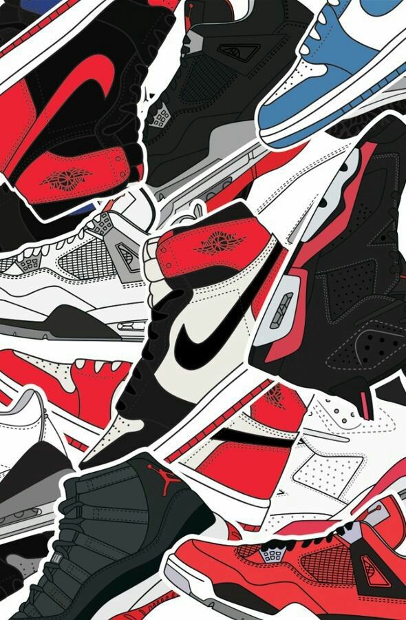 Syc On Illustration In Nike Wallpaper Shoes