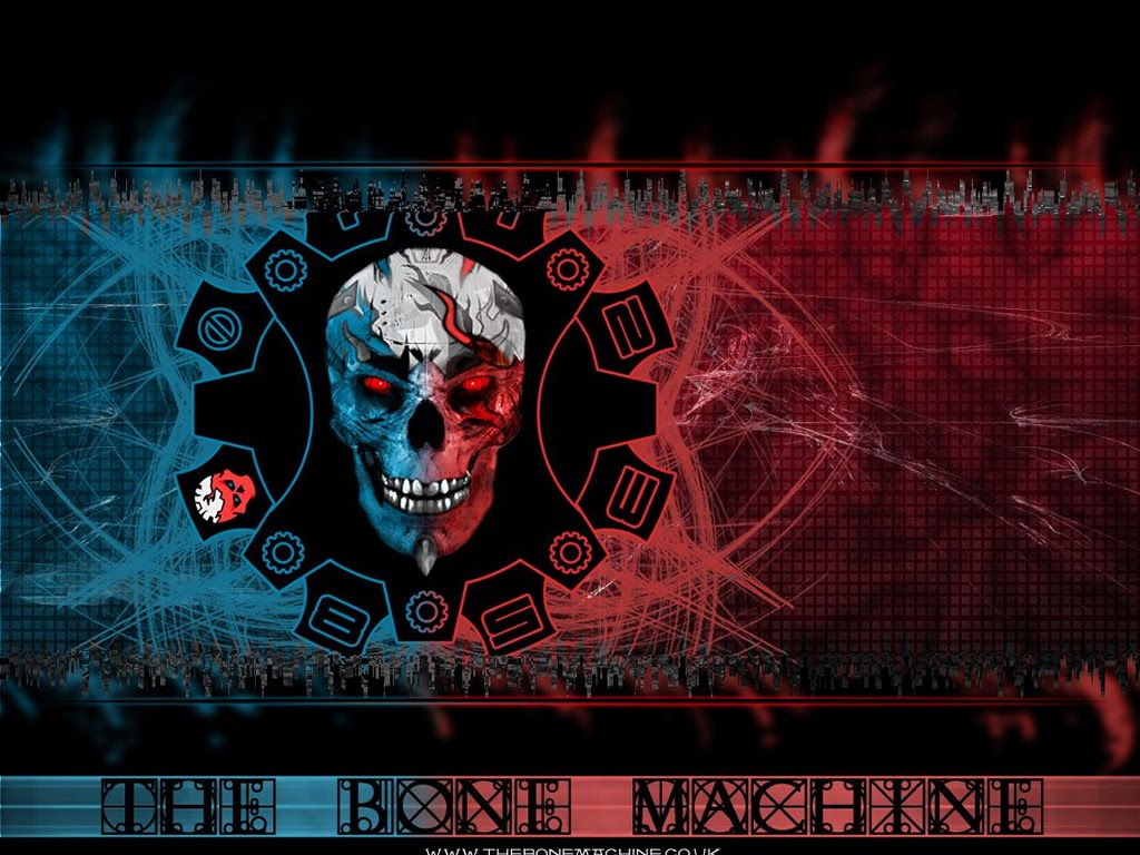 evil skeleton wallpaper