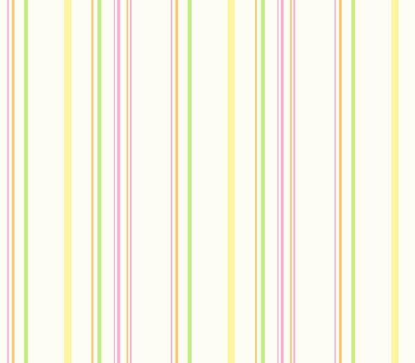 Delightful Yellow And Green Stripes Double Roll Wallpaper Murals For