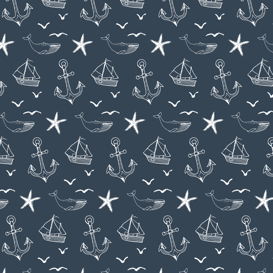 Our Nautical Seas Removable Wallpaper These Panels