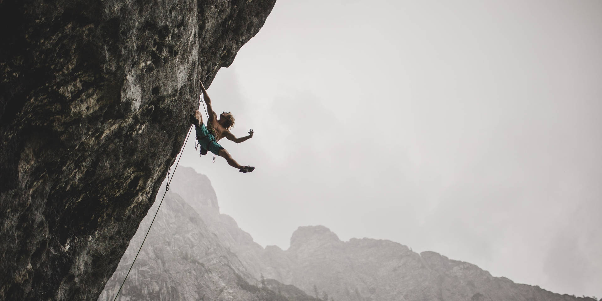 Rock Climbing Background Wallpaper