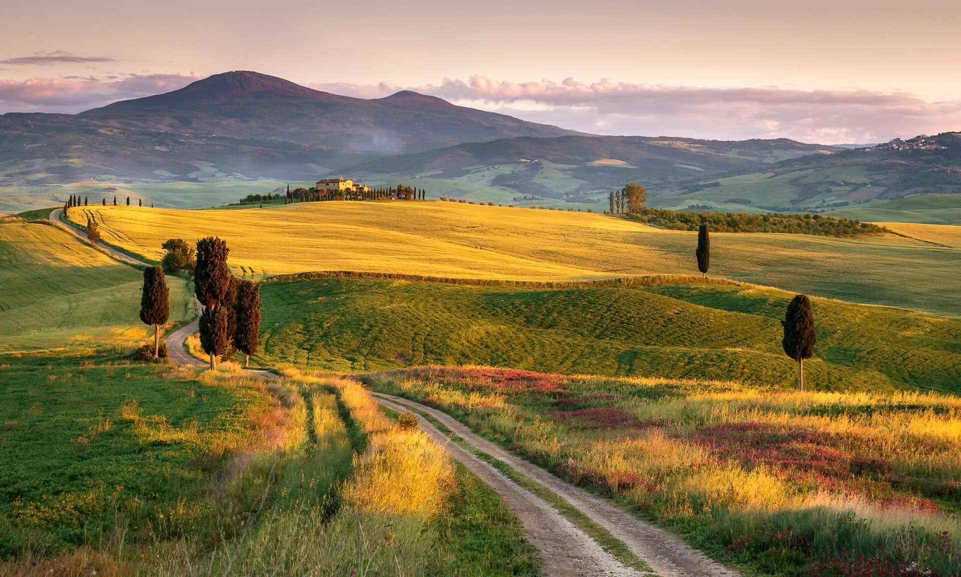 Photography Tuscany HD Hill Italy Wallpaper Nature