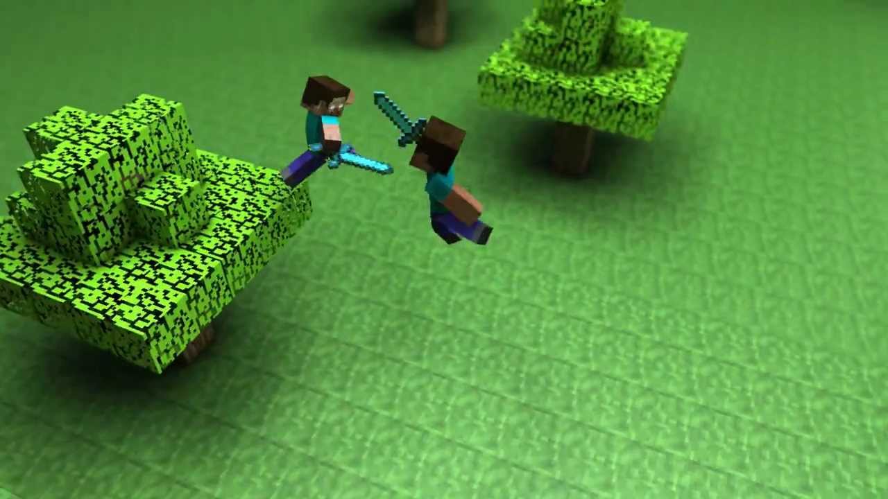 Herobrine Kills Steve Minecraft Animation Popscreen Pictures HD