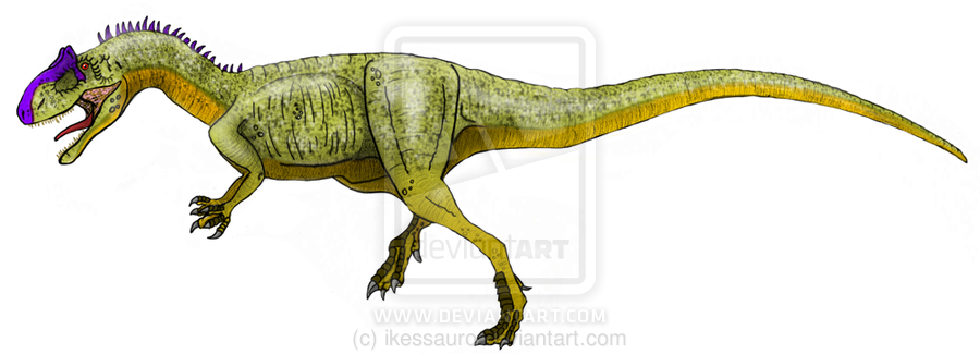 Allosaurus Fragilis By Ikessauro