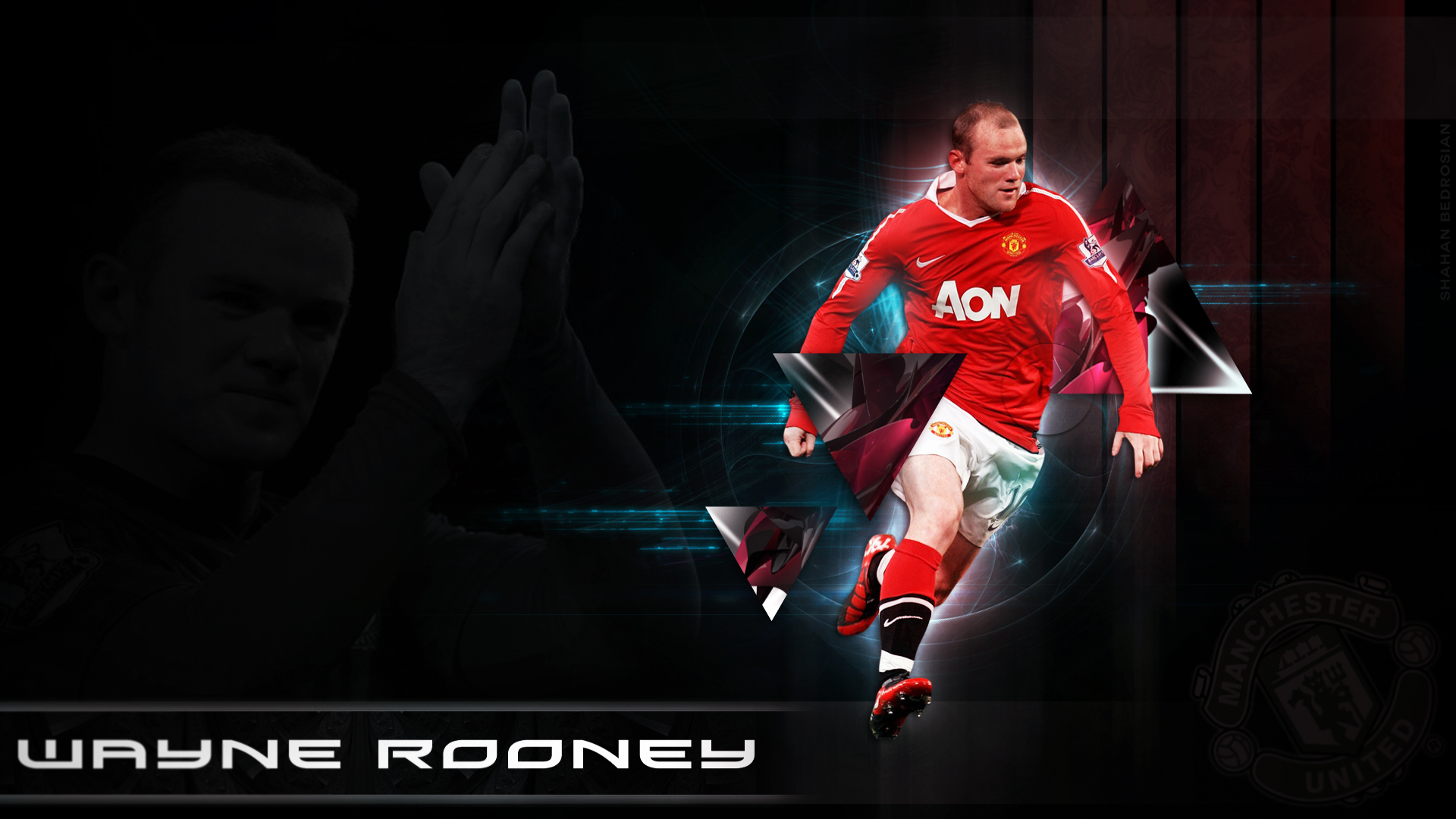 HD Legend Background Of Wayne Rooney Wallpaper