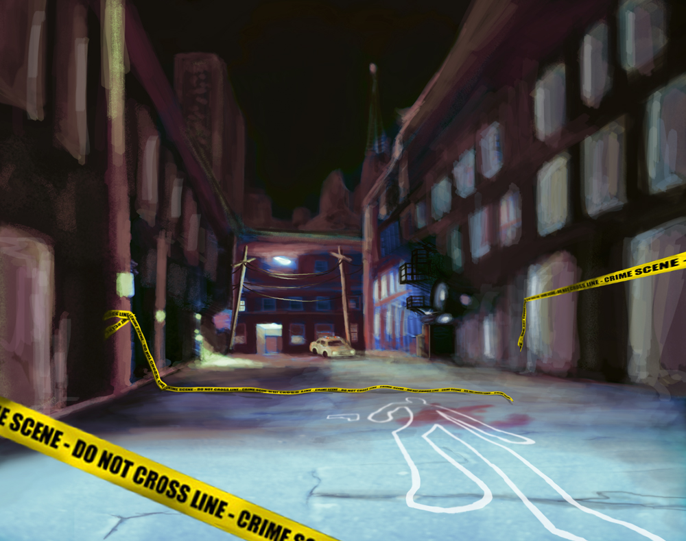 Crime Scene By Psybernaut