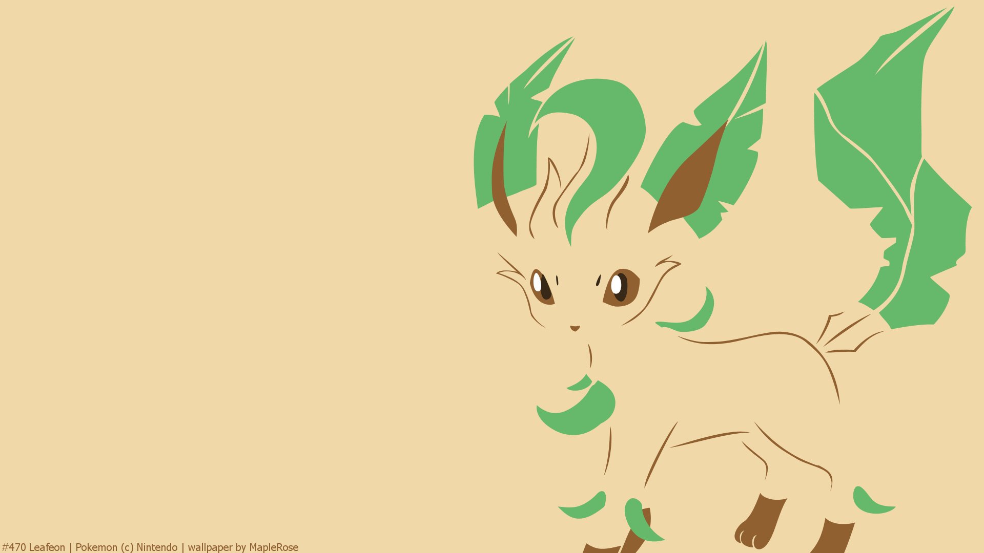 Leafeon HD Wallpaper