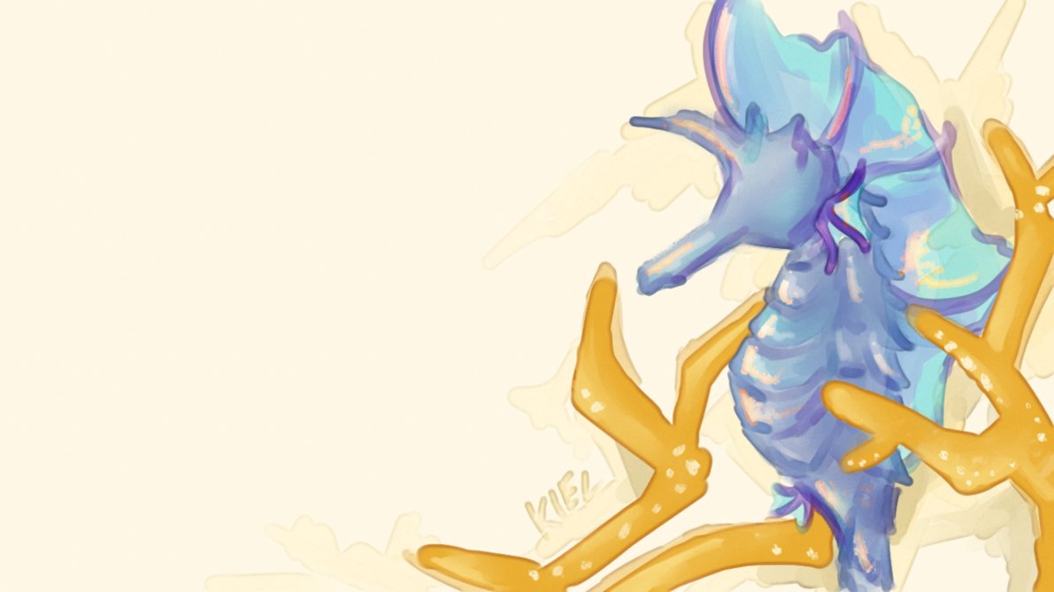 Seahorse Wallpaper By Princesskiel