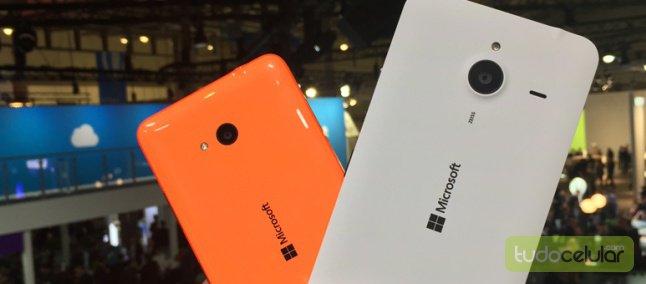 De Lado Smartphones Parrudos E Anuncia Os Lumias 640xl Na Mwc