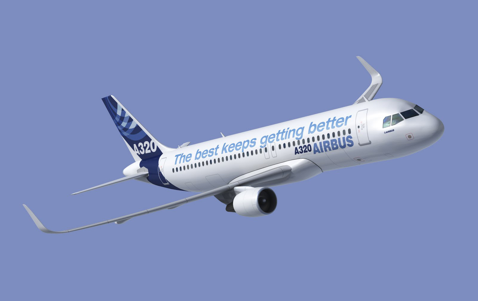 Airbus A320 Neo Rendering Image Aircraft Wallpaper Aeronef