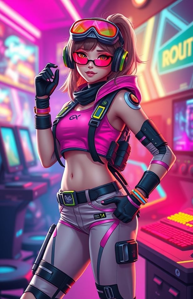 Game Girl Wallpaper