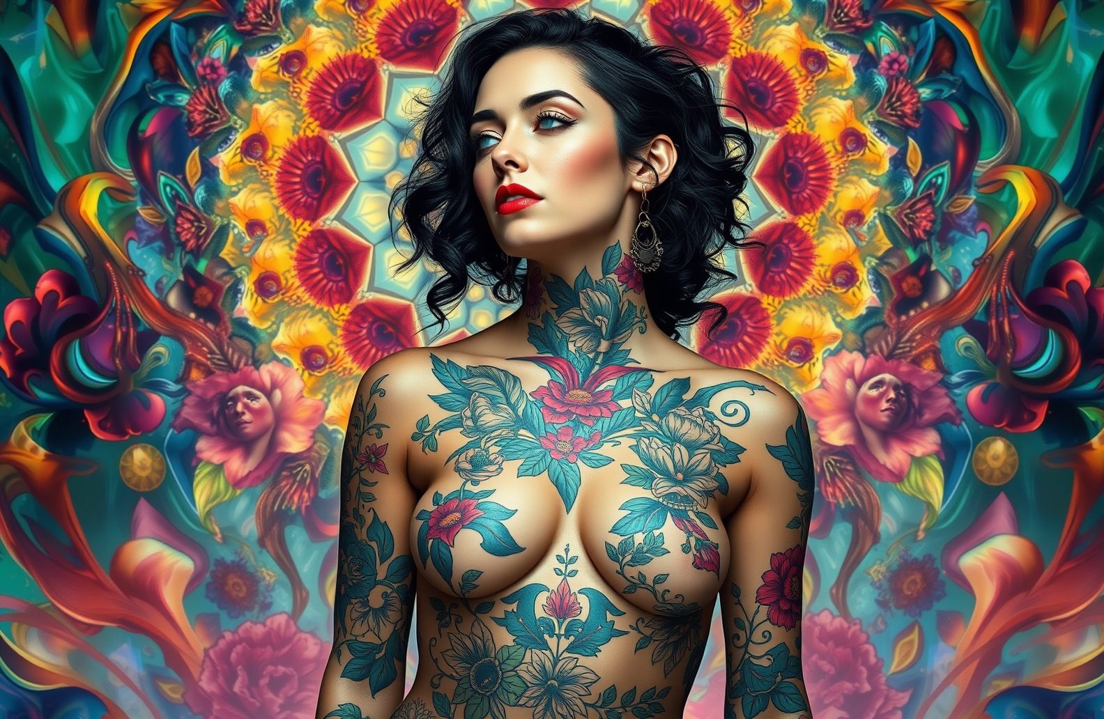 Tattoo Women Wallpaper