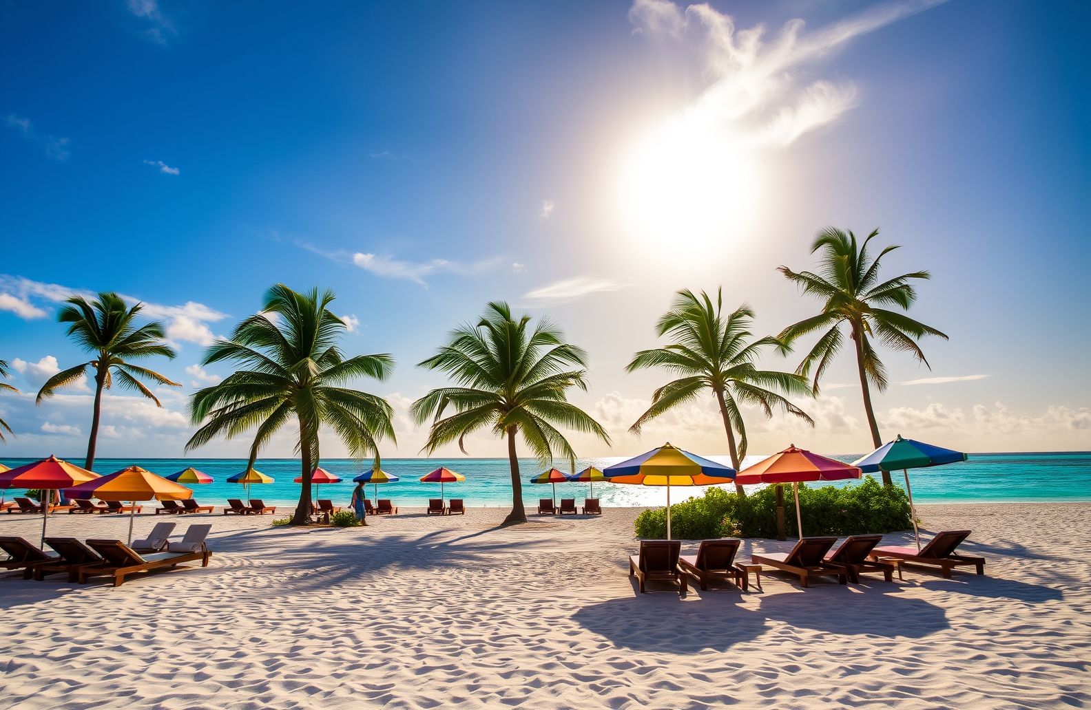 Beach Resort Wallpaper