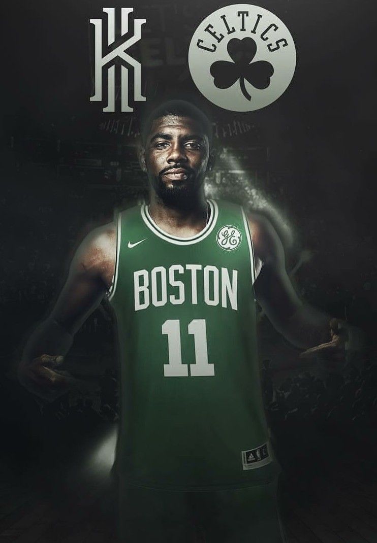Kyrie Irving In Boston Celtics Basketball