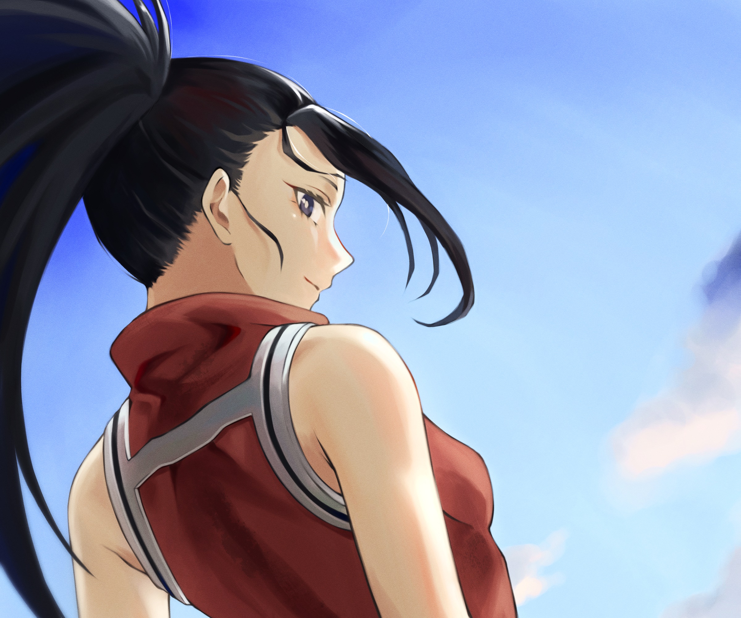 Momo Yaoyorozumy Hero Academia HD Wallpaper