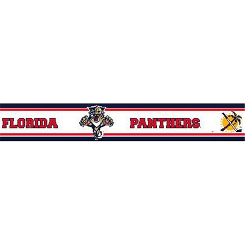  PANT Florida Panthers 5 5 inch Height Wallpaper Border   Walmartcom