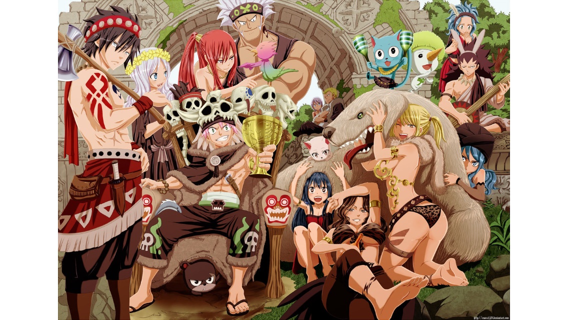Fairy Tail Wallpaper by xBloodTiger 1136x640