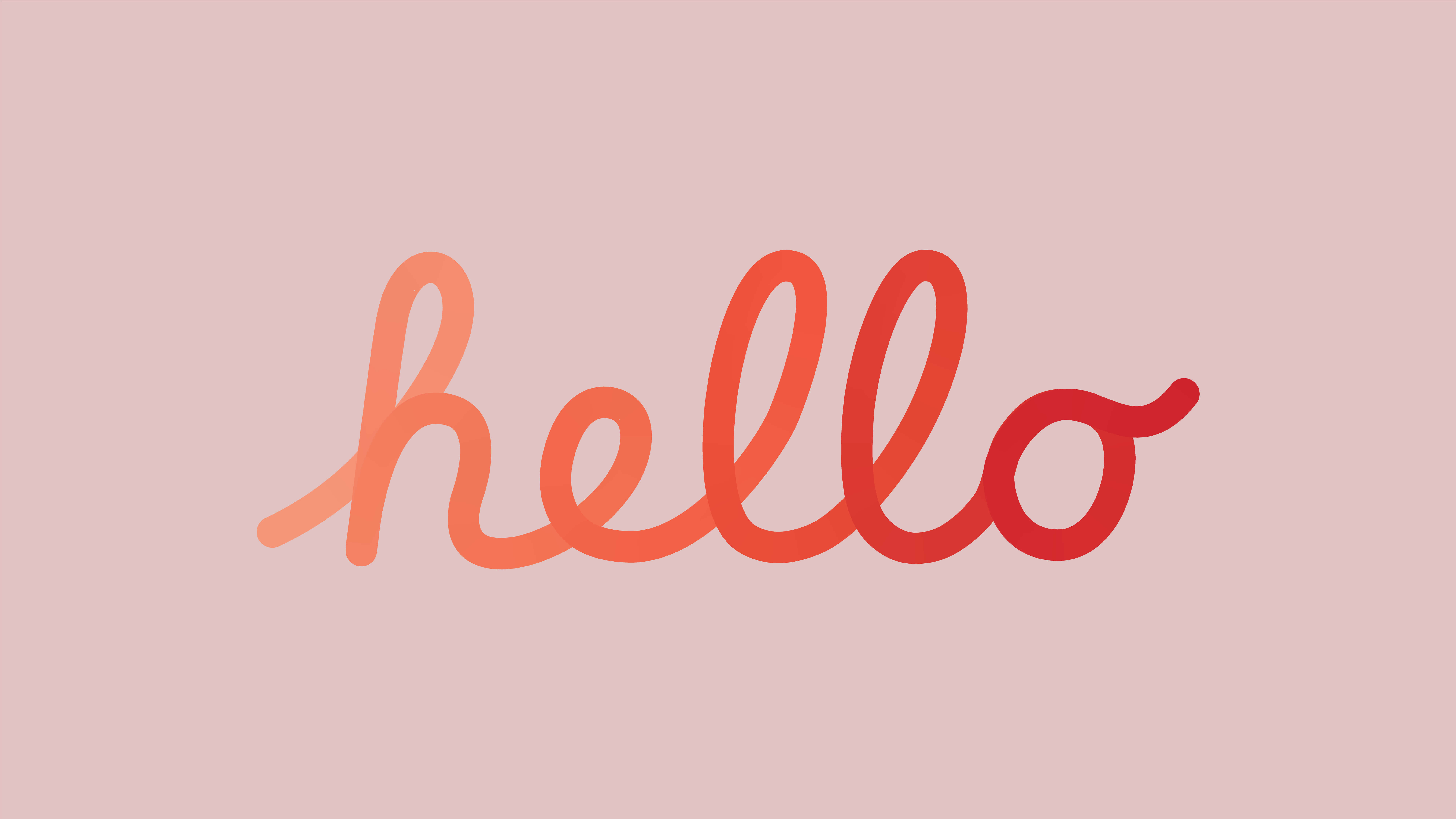 A Cheerful Greeting Of Hello Wallpaper
