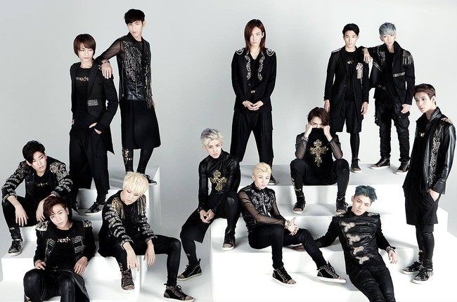 Adore U by Seventeen Heres What a 13 Member K Pop Boy Band Looks 650x430