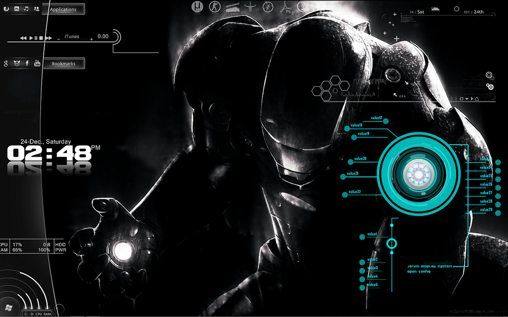 Search Results For Jarvis Iron Man Desktop Theme See It