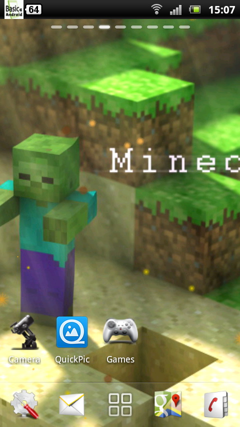 Minecraft Live Wallpaper For Android