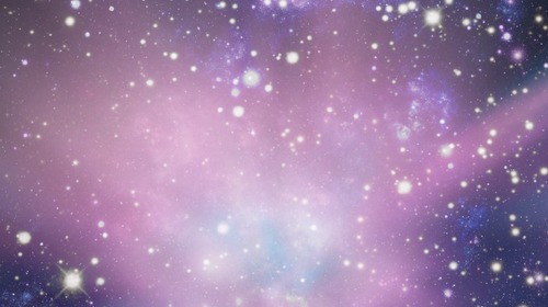 Pastel Galaxy Heart Background
