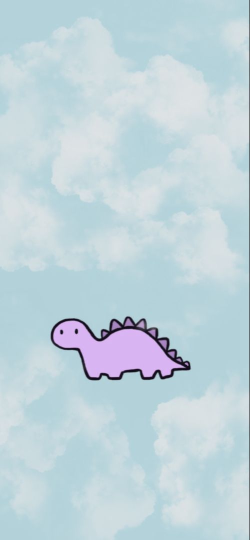 Aesthetic Dinosaur Wallpaper Cute Dino Neutrals