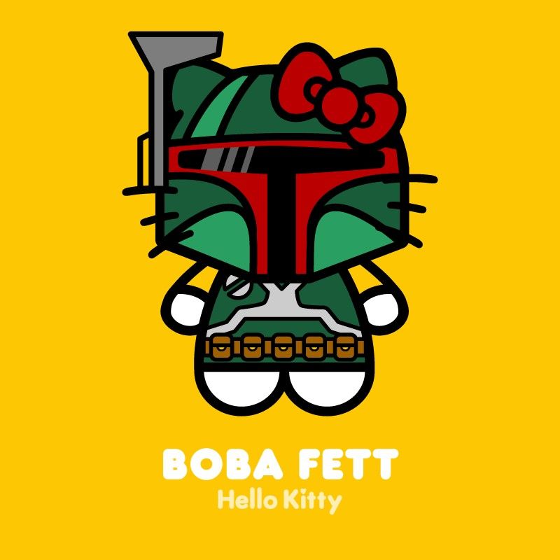 Hello Kitty Star Wars Art Pictures