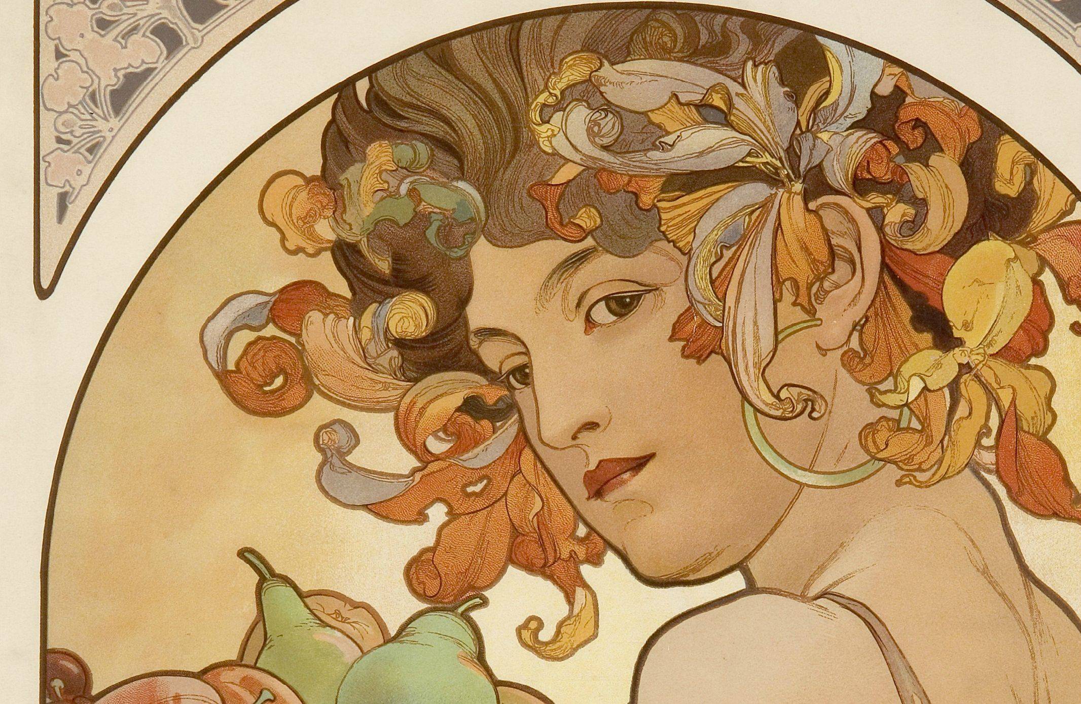 Alphonse Mucha Desktop Wallpaper Image