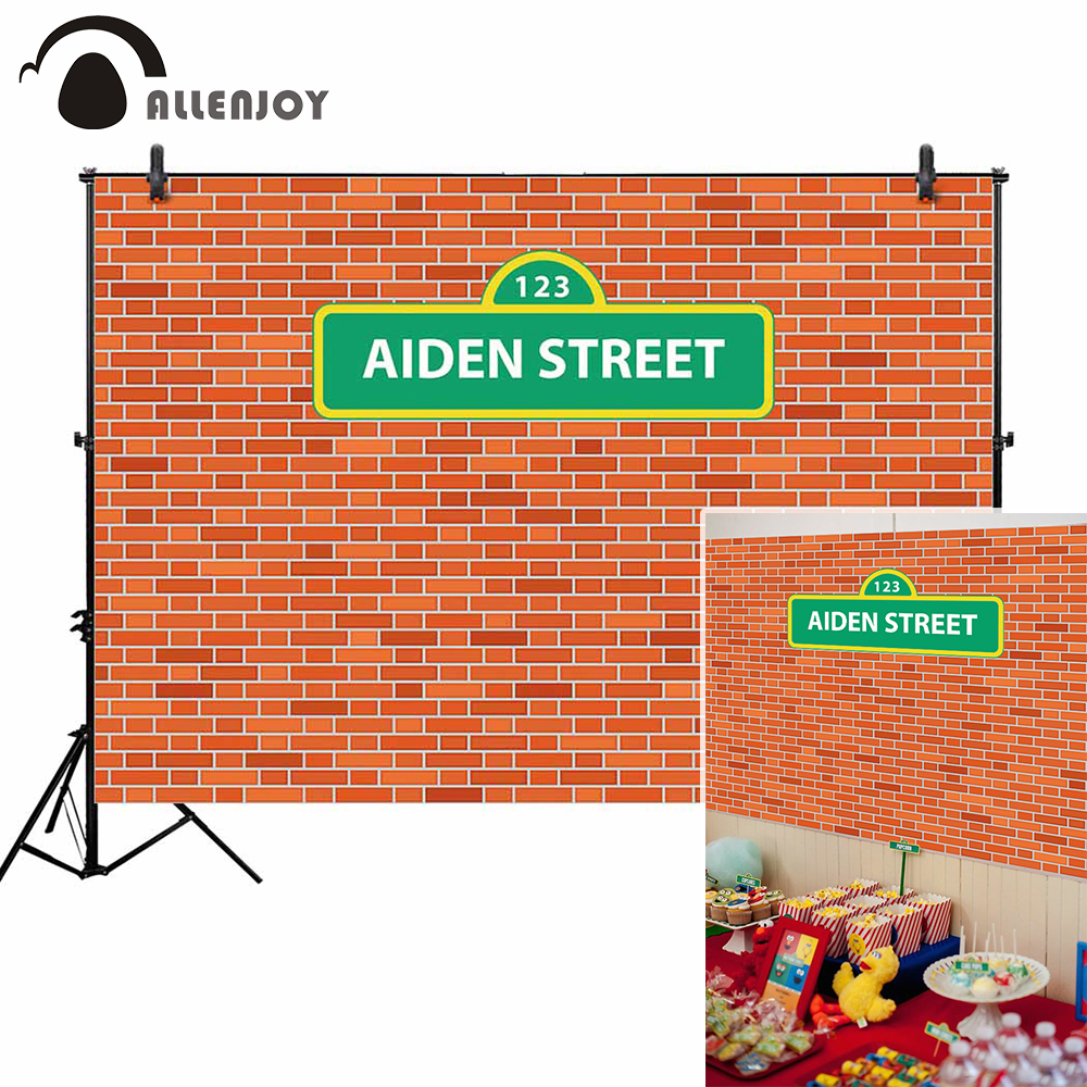Allenjoy Photography Photo Background Aiden Street Brick Wall