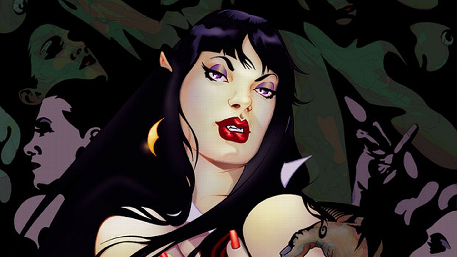 Vampirella Puter Wallpaper Desktop Background Id