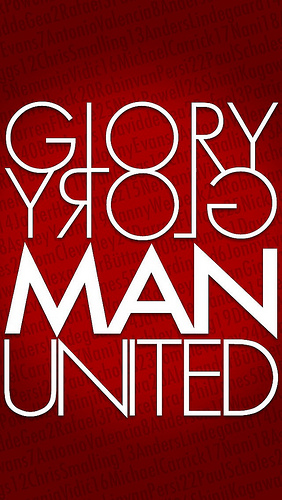 GLORY GROLY MAN UNITED iPhone5 Wallpaper By tomoakin Flickr