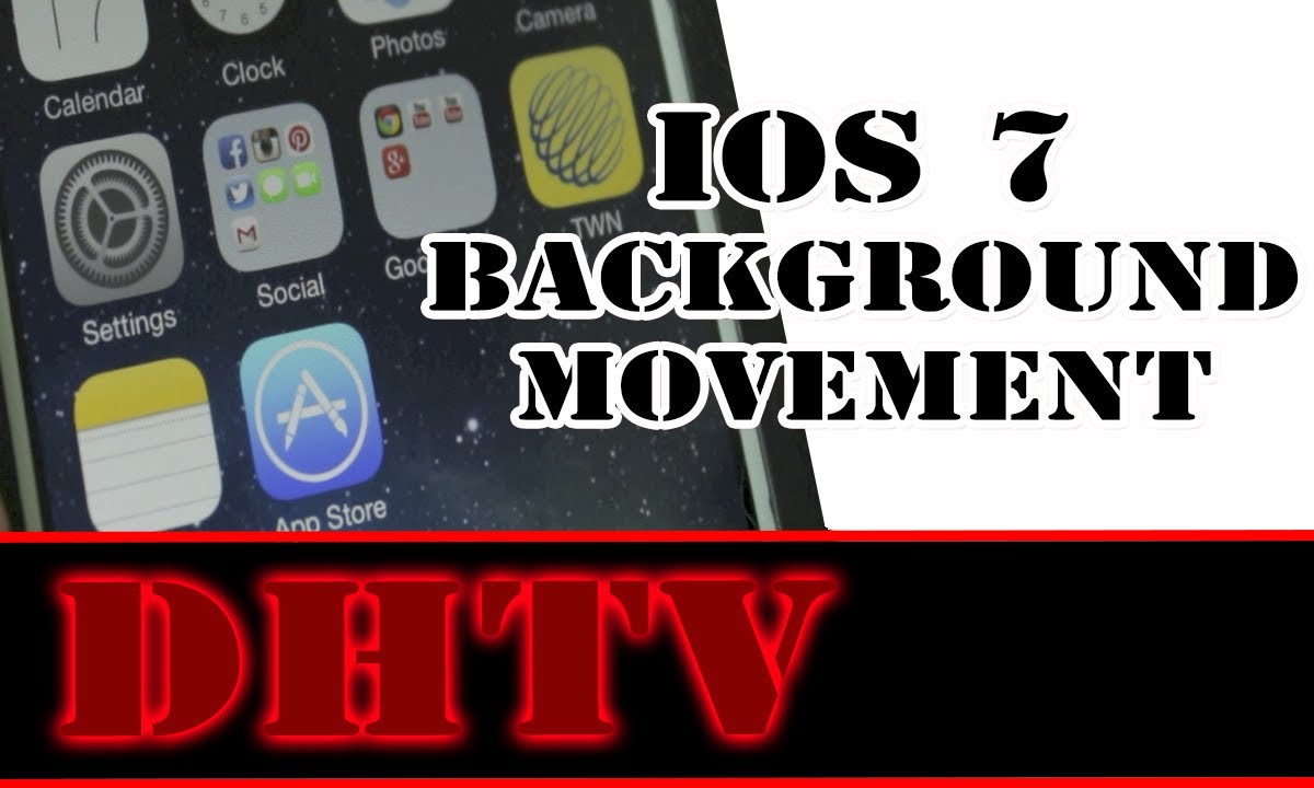 iPhone 5s 5c Ios Parallax Background How To Disable Moving