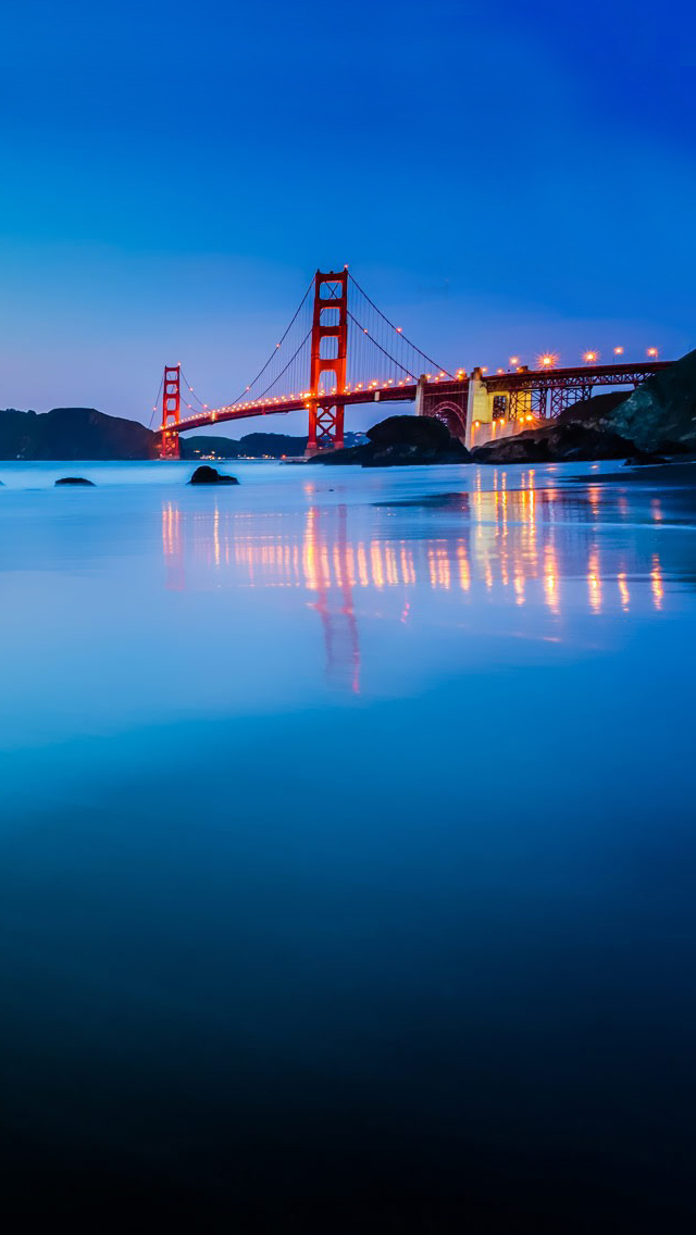 Bridge San Francisco iPhone 5s Wallpaper