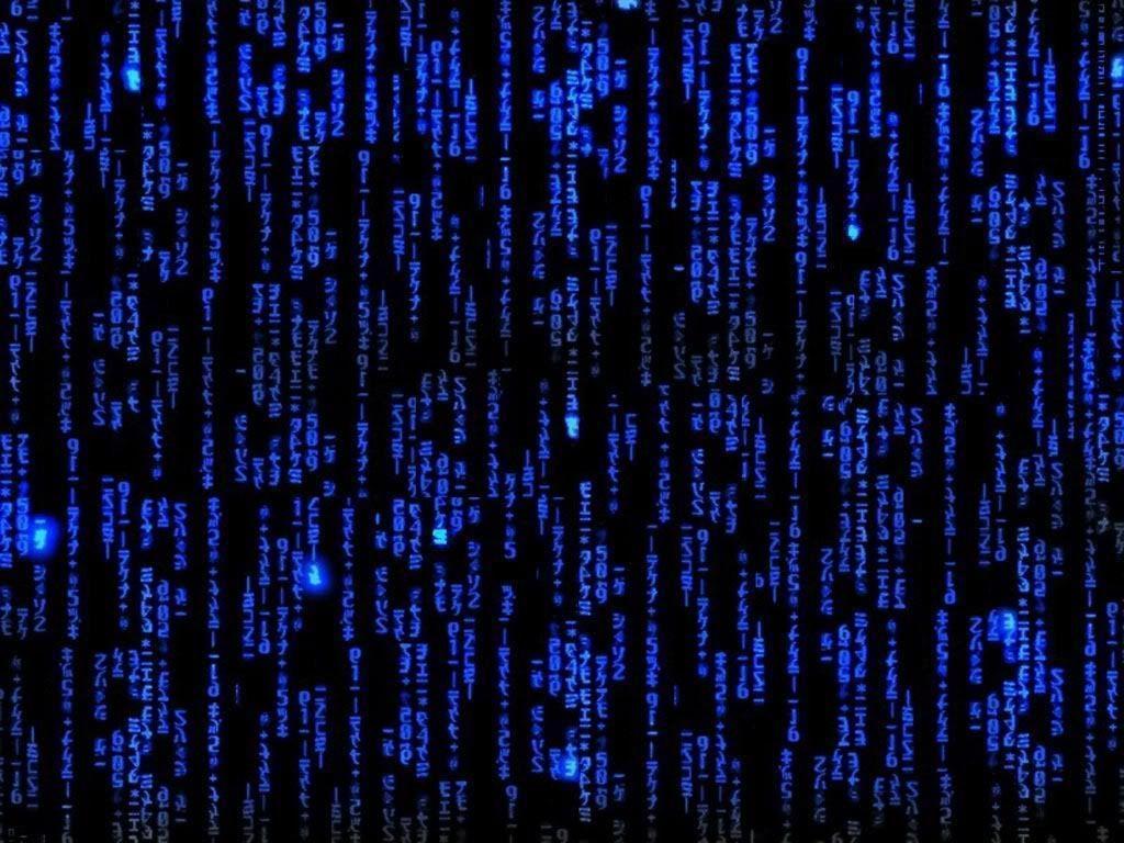 Blue Coding Wallpaper Top Background