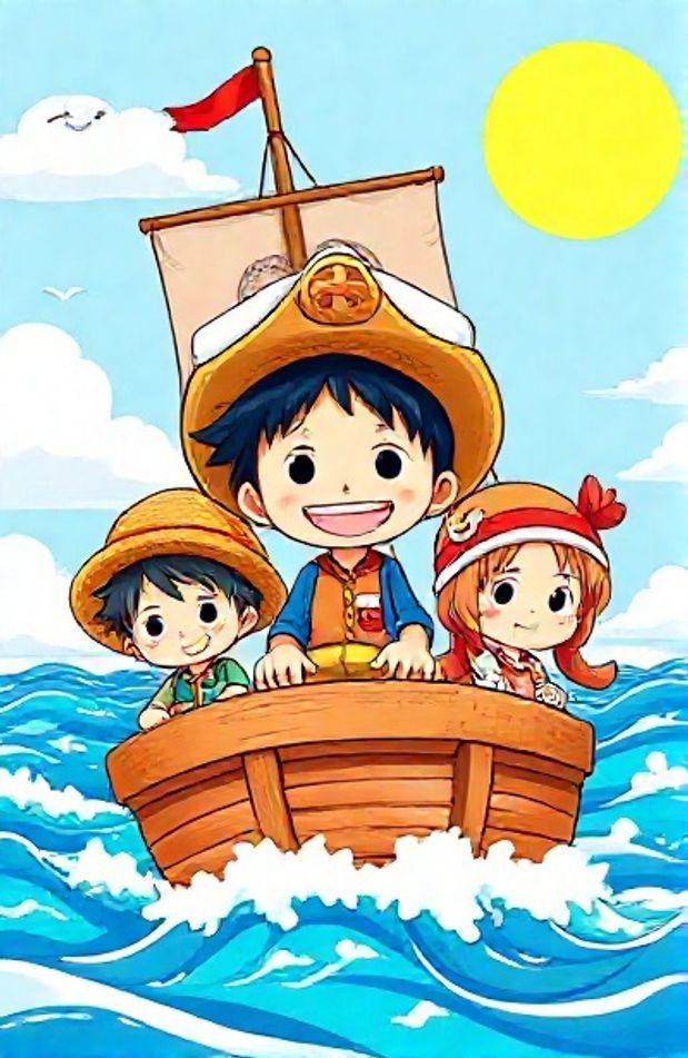 One Piece Chibi Wallpaper