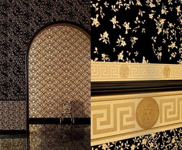 The Versace Wallpaper Collection Is Available In All Home