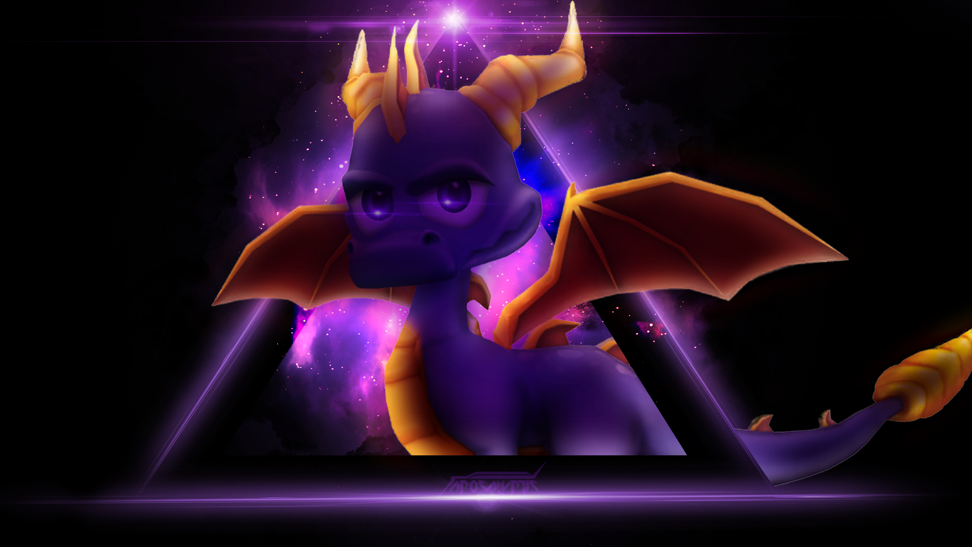 Wallpaper Spyro By Officialapocalyptic