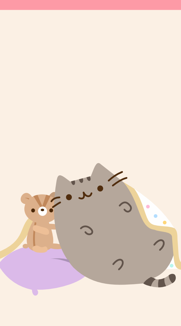 Download Look at this cute Pusheen Wallpaper  Wallpaperscom