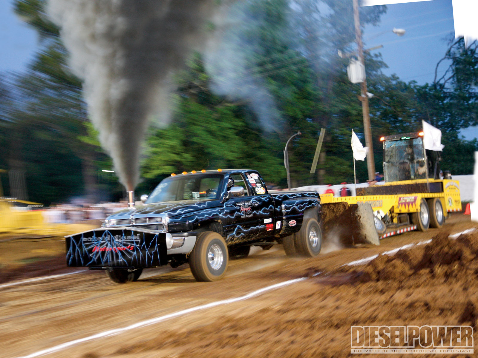 TRACTOR PULLING race racing hot rod rods tractor dodge ram pickup 4x4 1600x1200