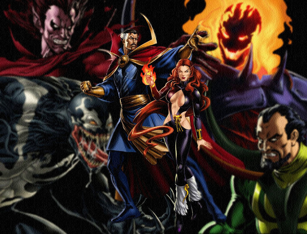 Doctor Strange Wallpaper Satana And Dr By