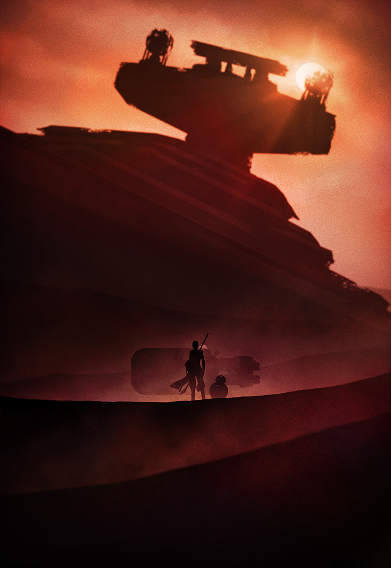 Designer Star Wars Wallpaper Collection