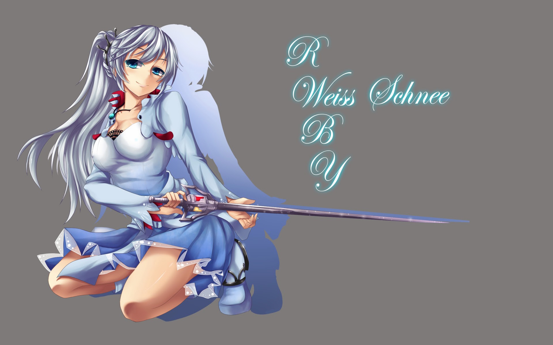 Weiss Schnee Rwby Girl Animation HD Wallpaper Widescreen